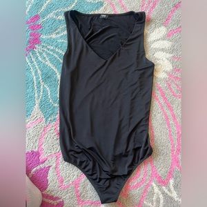 Express Body Contour Black Bodysuit